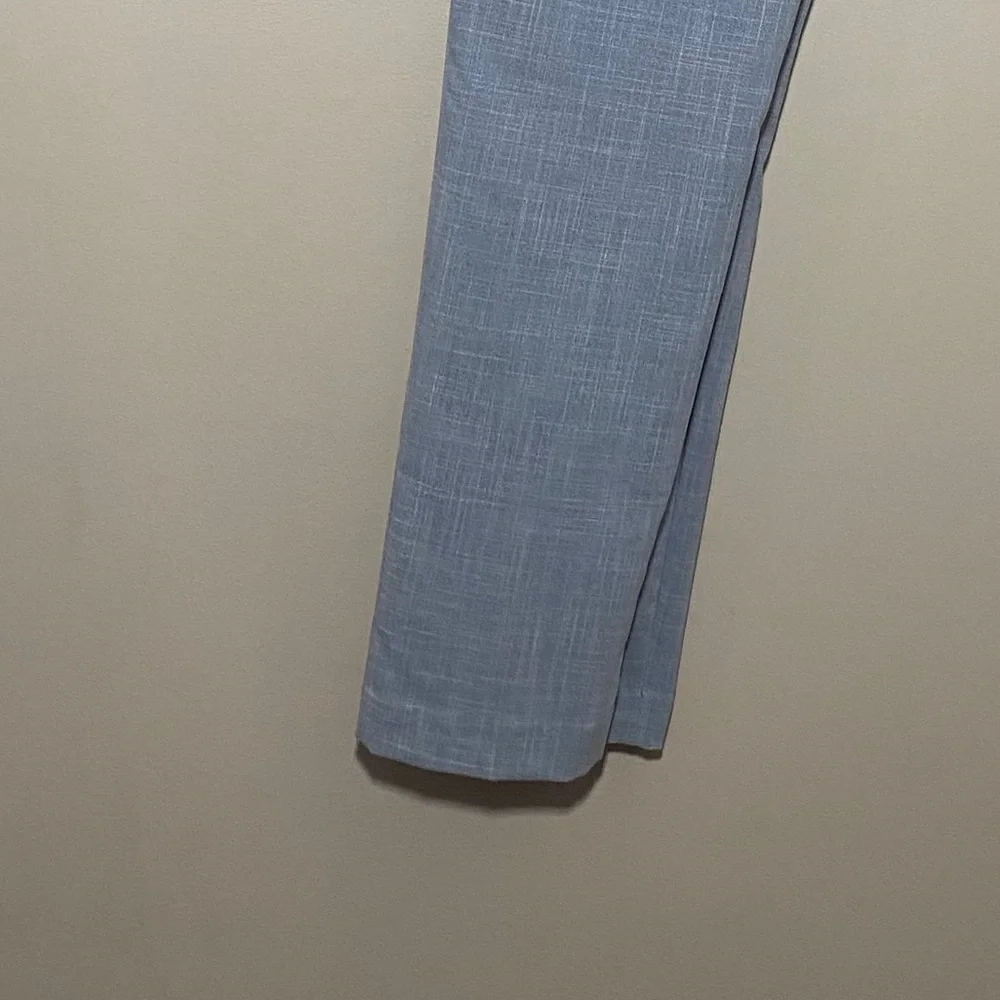 NWT Zara Ankle gray formal nylon pants size large